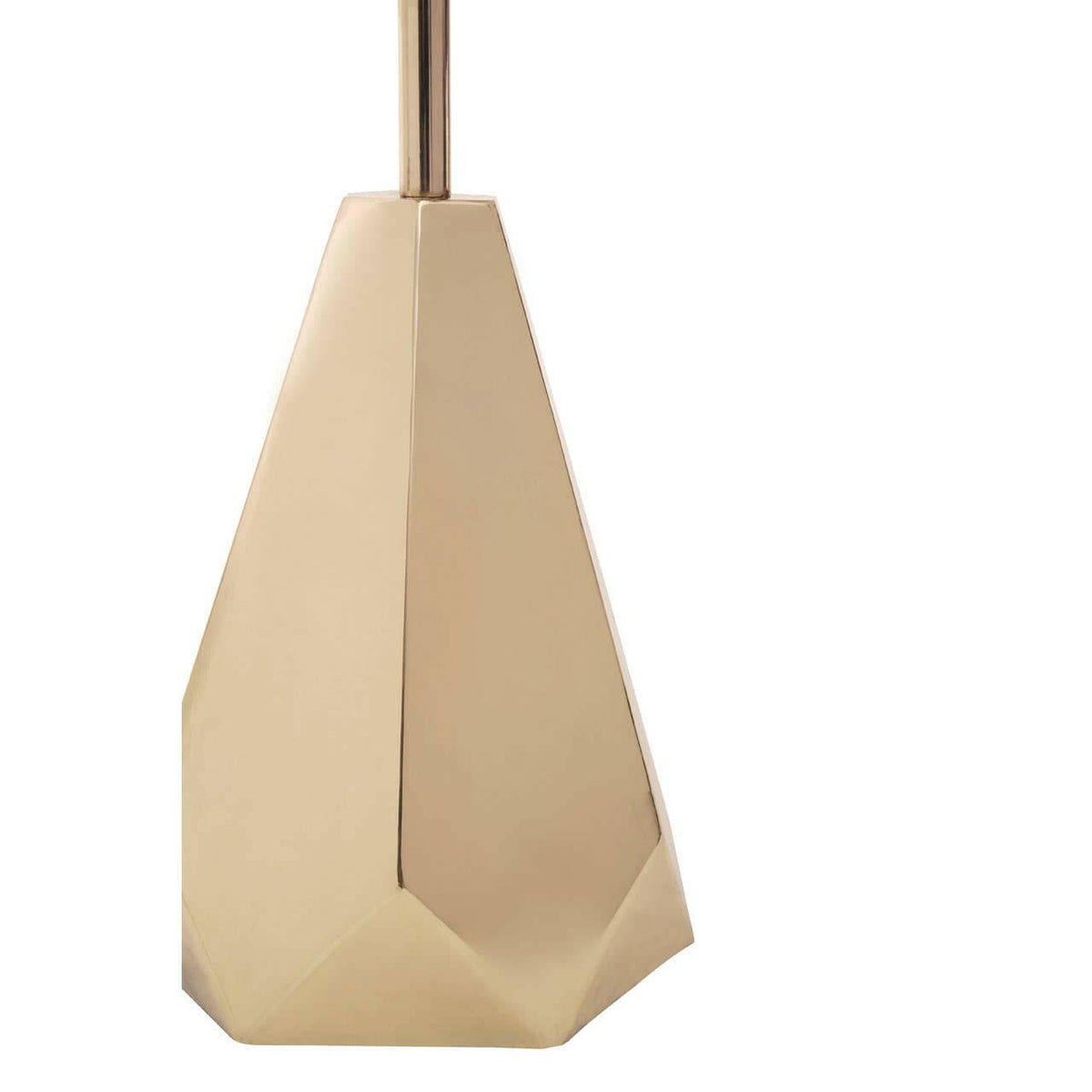 Amira Shiny Gold Side Table.