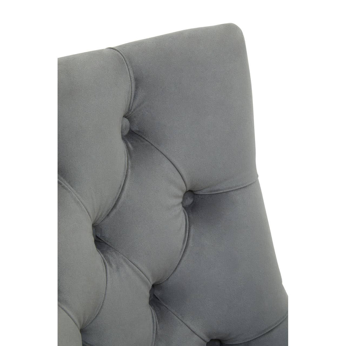 Anita Grey Velvet Home Office Chair.