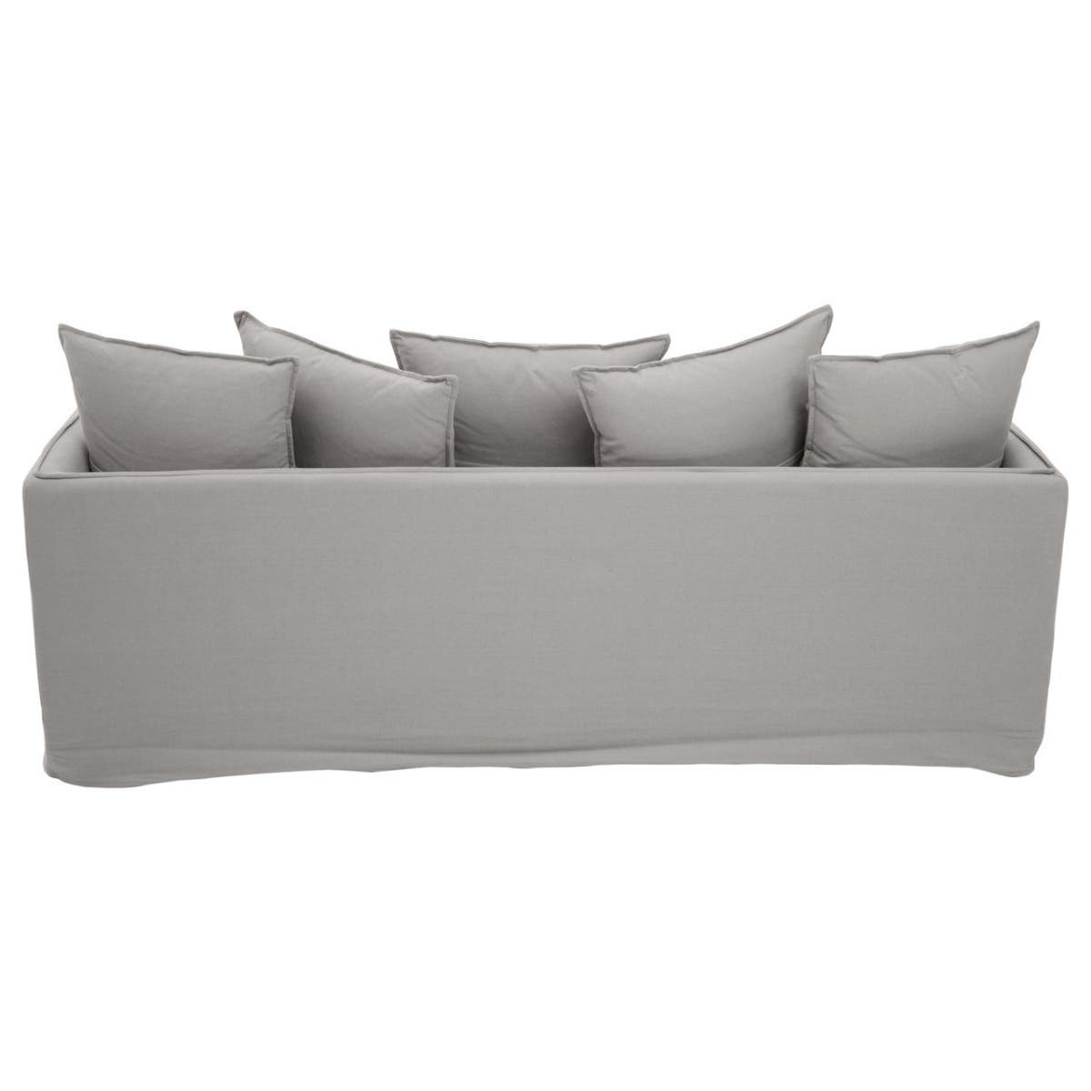 Noosa & Co. Living Antibes 3 Seater Grey Sofa House of Isabella UK