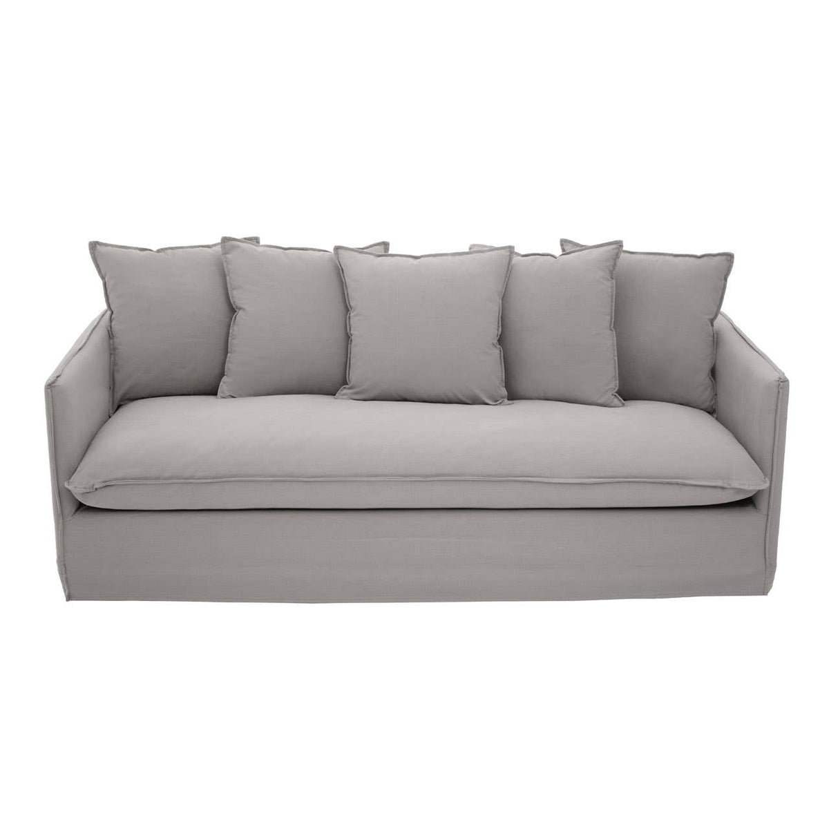 Antibes 3 Seater Grey Sofa.