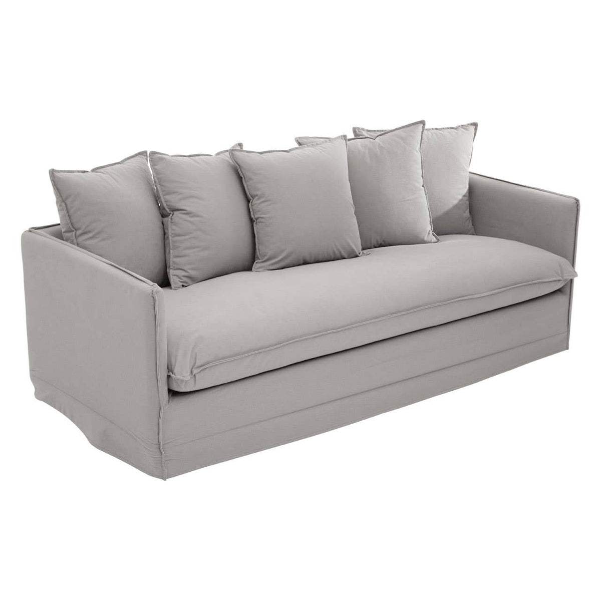 Antibes 3 Seater Grey Sofa.