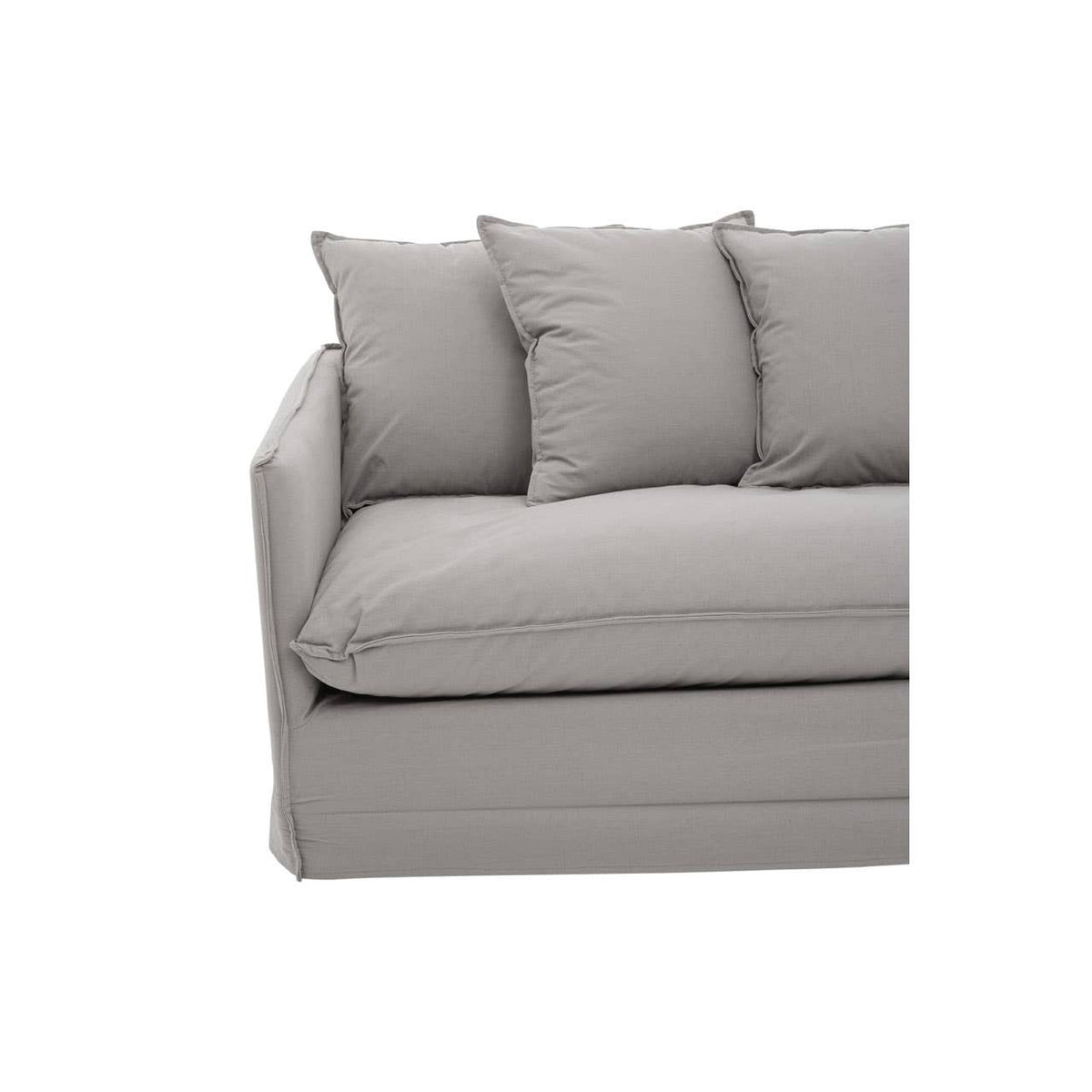 Antibes 3 Seater Grey Sofa.