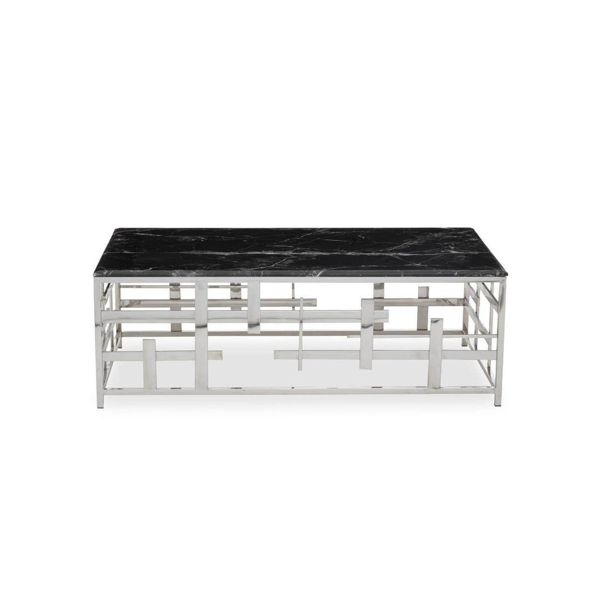 Aprilia Black Marble Coffee Table.