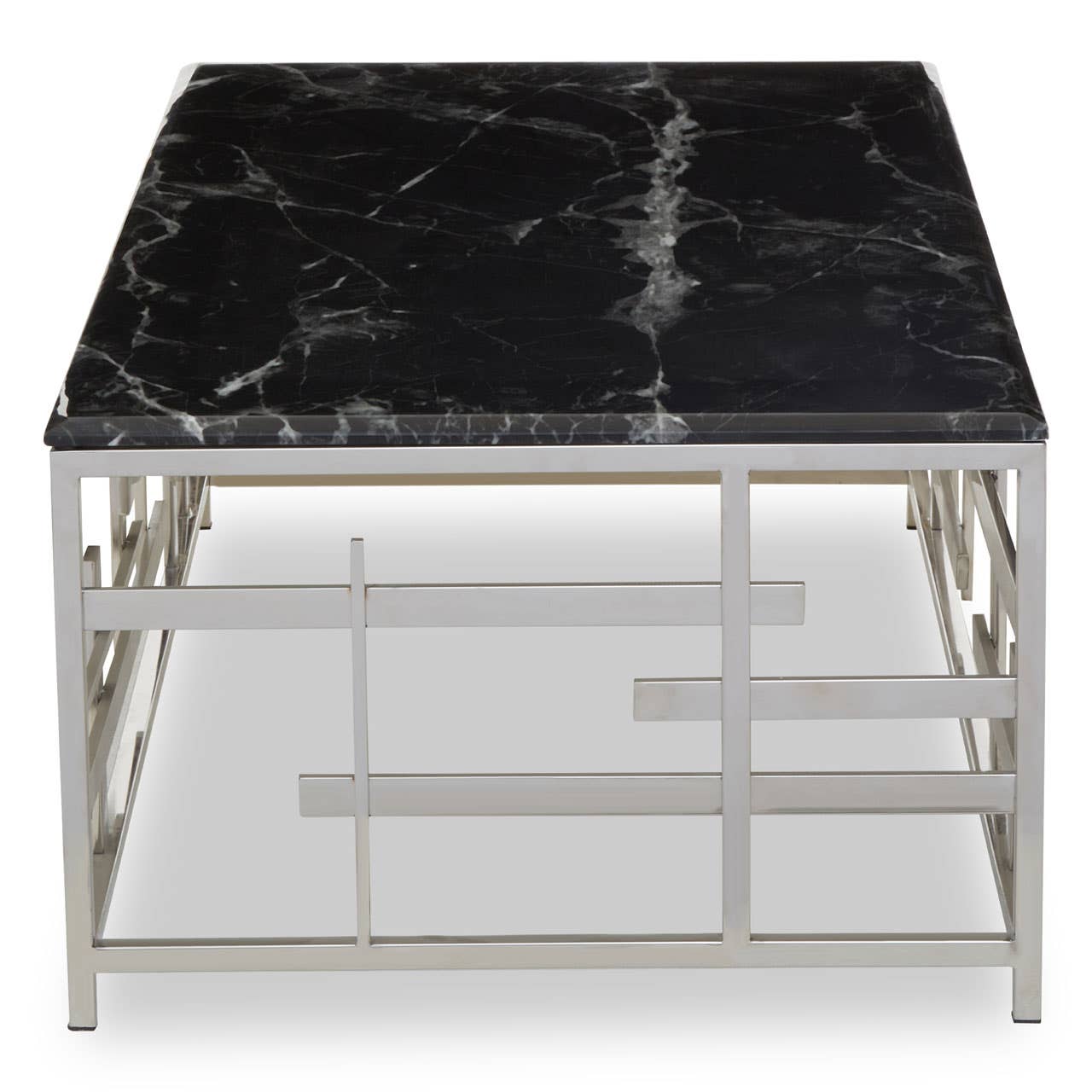 Noosa & Co. Living Aprilia Black Marble Coffee Table House of Isabella UK