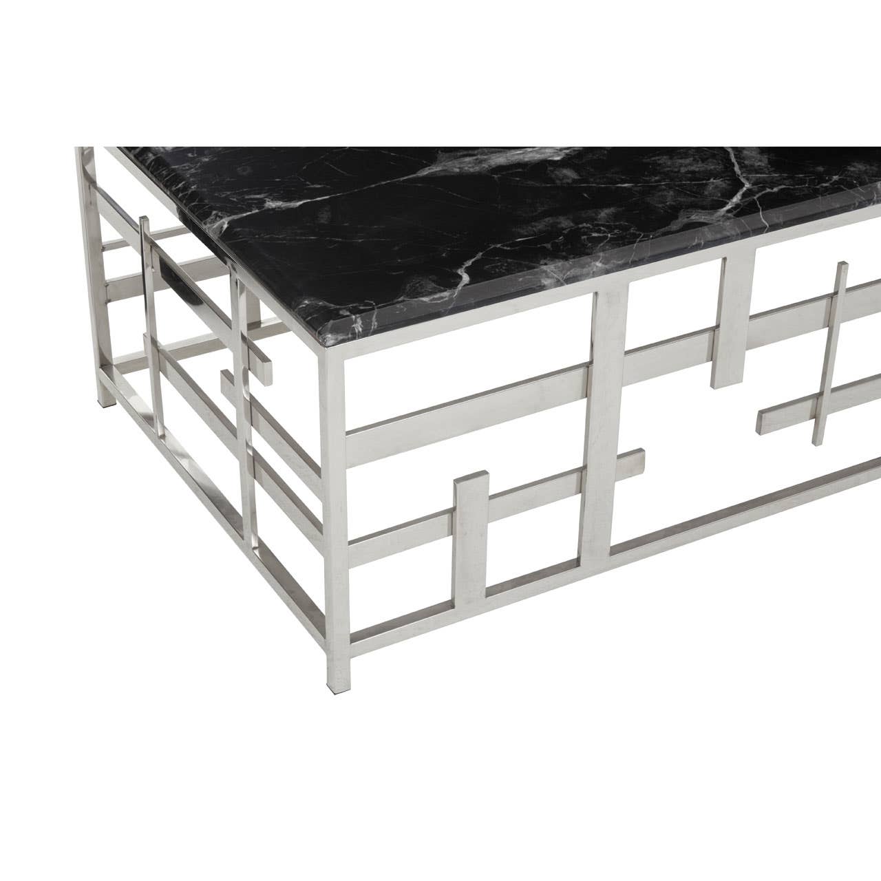 Noosa & Co. Living Aprilia Black Marble Coffee Table House of Isabella UK