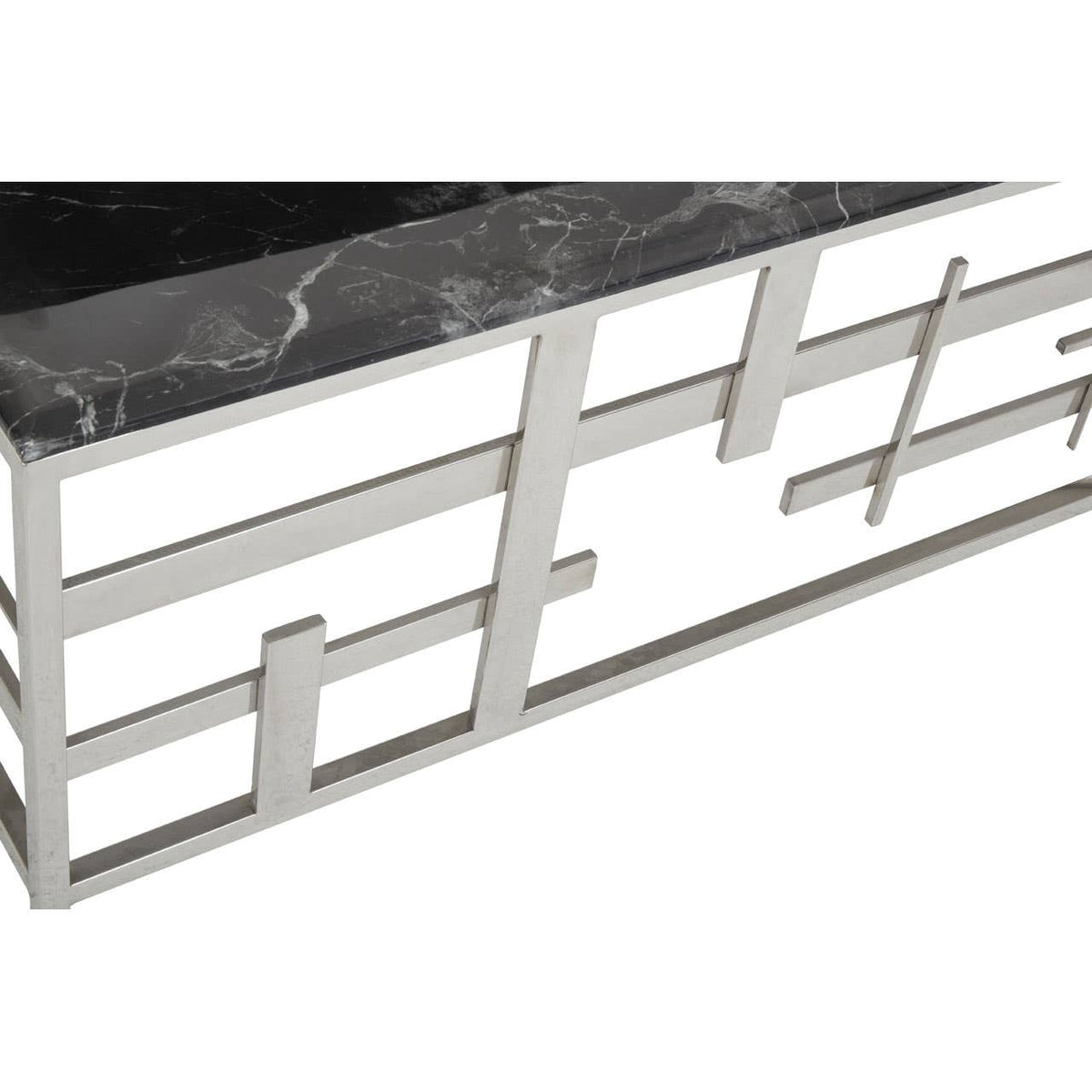 Aprilia Black Marble Coffee Table.