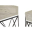 Arcana Hexagonal Side Tables - Set Of 2.