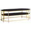 Noosa & Co. Living Arezzo Black Tempered Glass Coffee Table House of Isabella UK