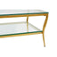 Noosa & Co. Living Arezzo Tempered Glass Two Tier Coffee Table House of Isabella UK
