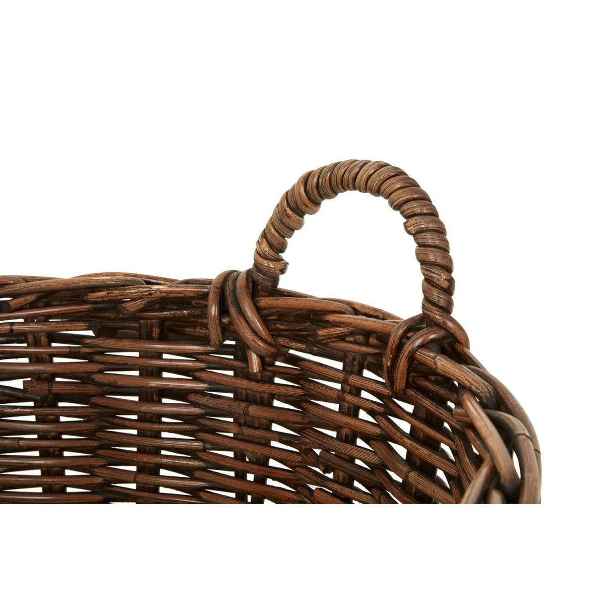 Argento Antique Brown Natural Rattan Baskets.