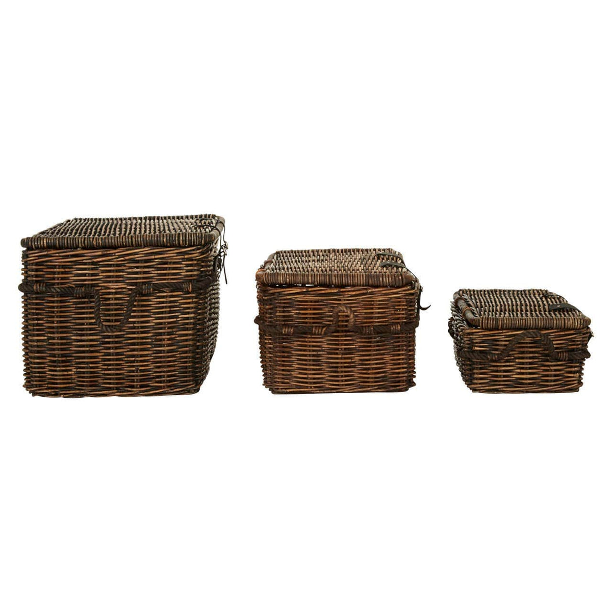 Argento Kubu Natural Rattan Baskets.