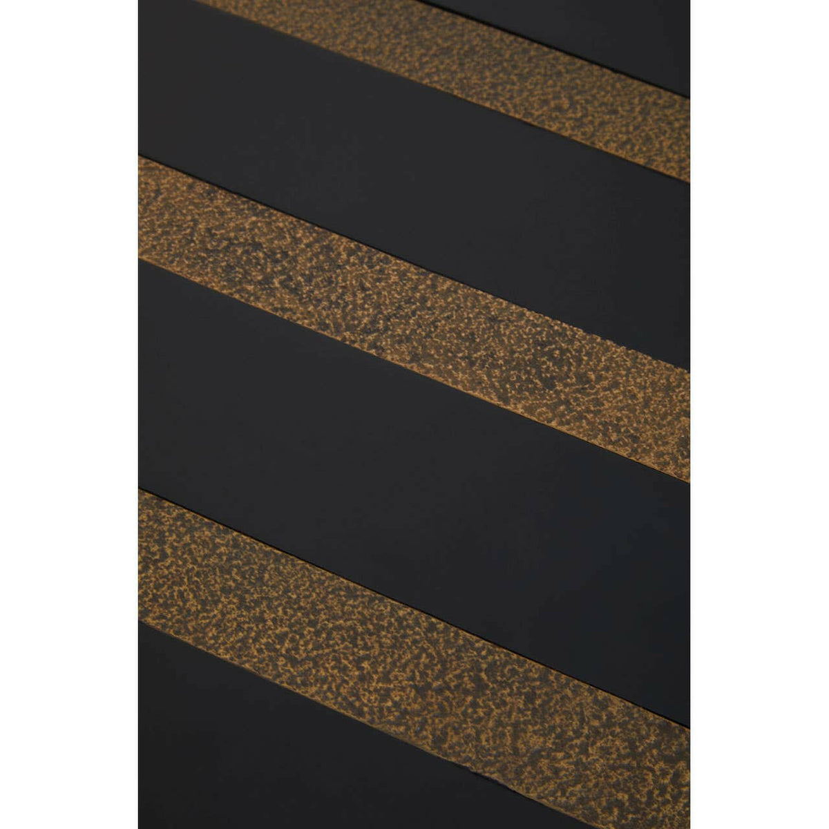 Aris Black And Gold Side Table.