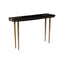 Noosa & Co. Living Asamra Black Acacia Wood Console Table House of Isabella UK