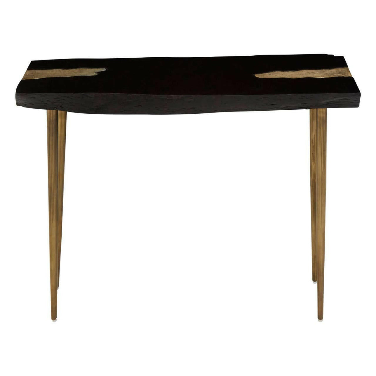 Asamra Console Table With Black Top.