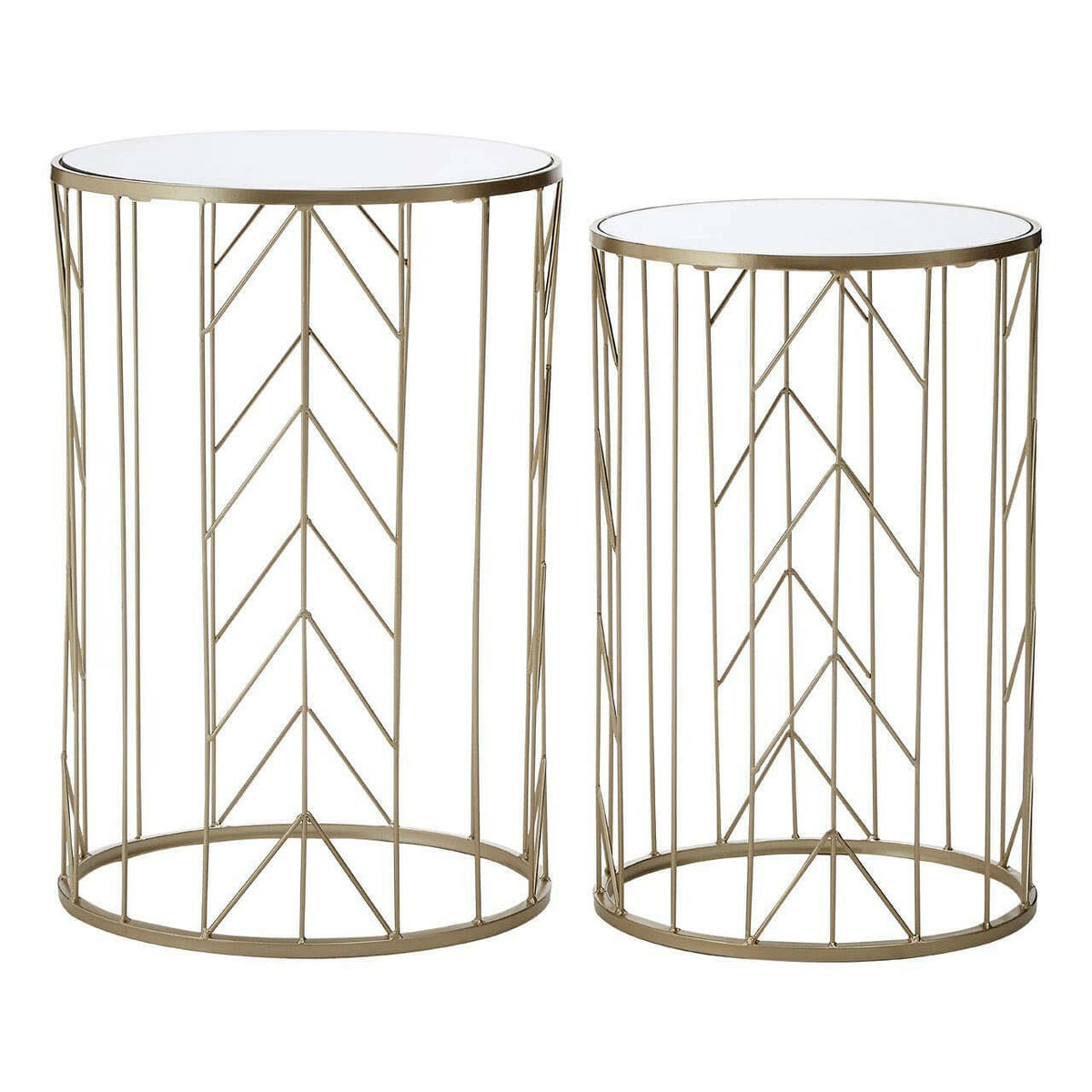 Avantis Arrow Design Champagne Tables.
