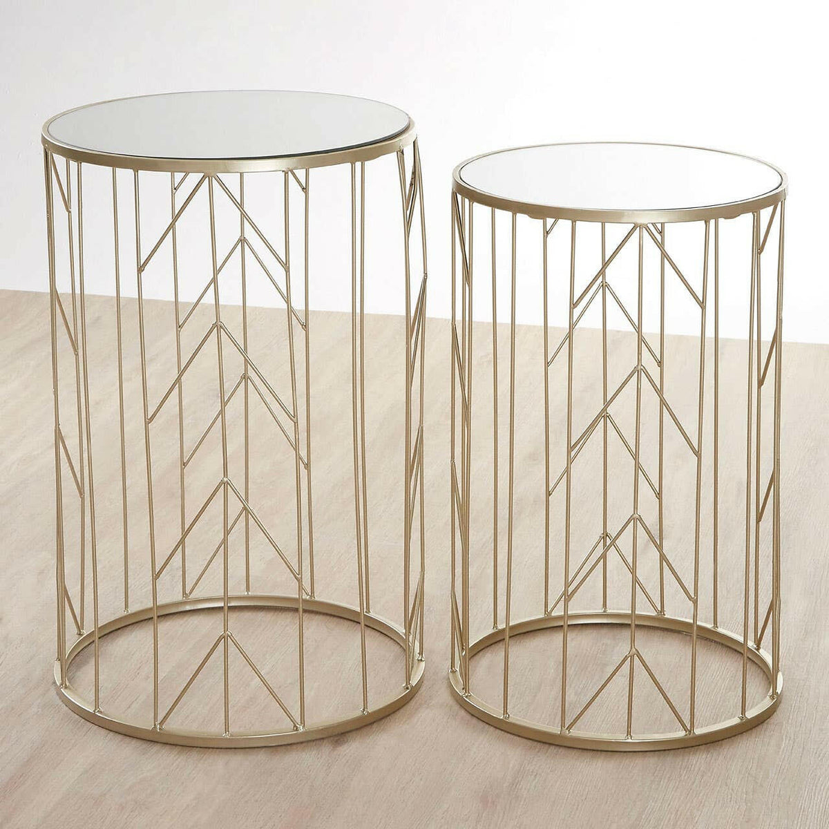 Avantis Arrow Design Champagne Tables.