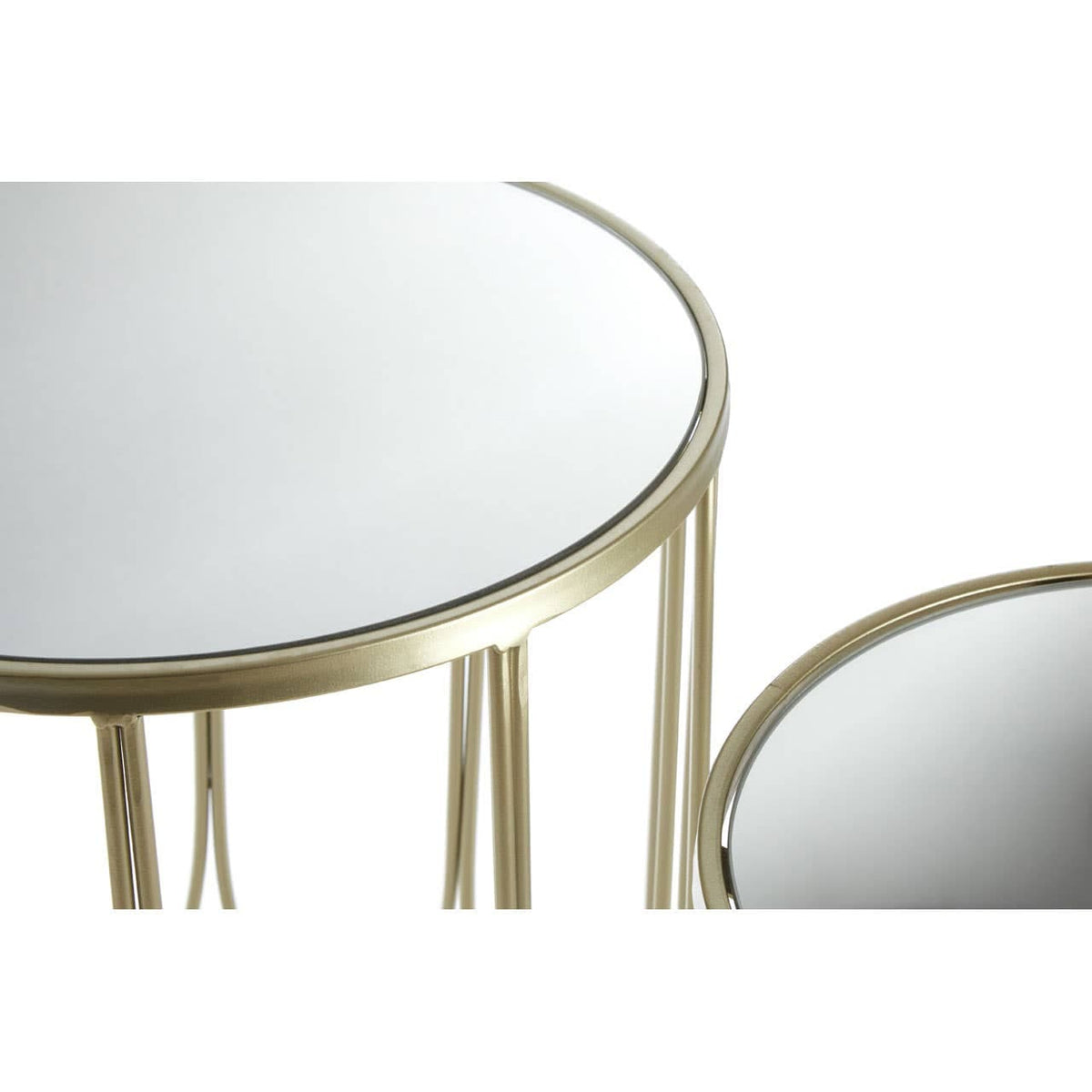 Avantis Black Top Champagne Tables.