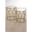 Avantis Circle Design Champagne Tables.