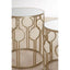 Avantis Circle Design Champagne Tables.