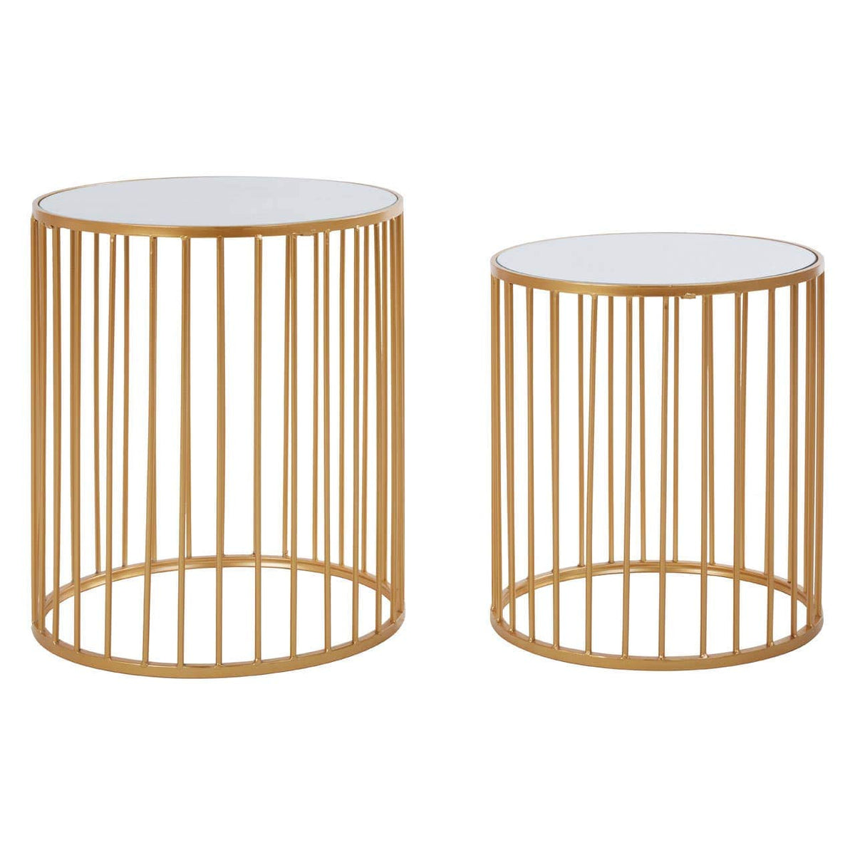 Avantis Nest Of 2 Round Side Tables.