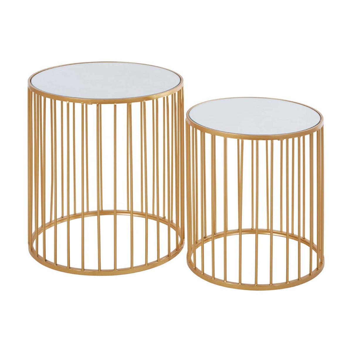 Avantis Nest Of 2 Round Side Tables.