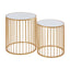 Avantis Nest Of 2 Round Side Tables.