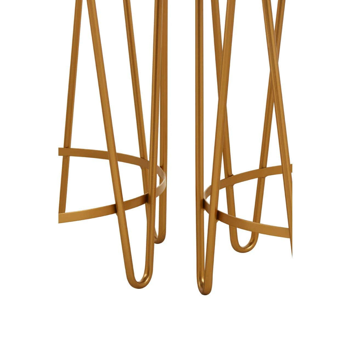 Avantis Set Of 2 Haripin Design Side Tables.