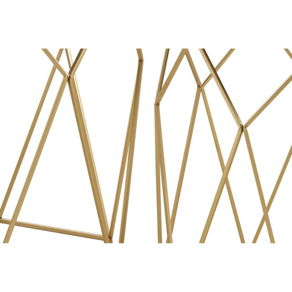 Avantis Set Of 2 Hexagonal Side Tables.