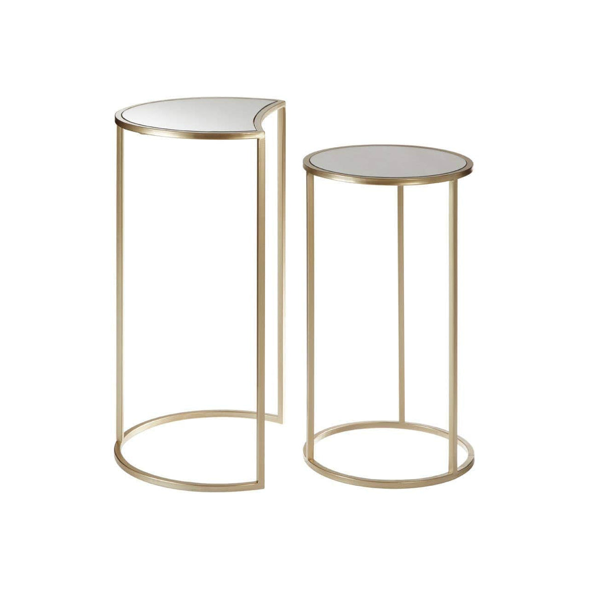 Noosa & Co. Living Avantis Set of 2 Nesting Side Tables House of Isabella UK