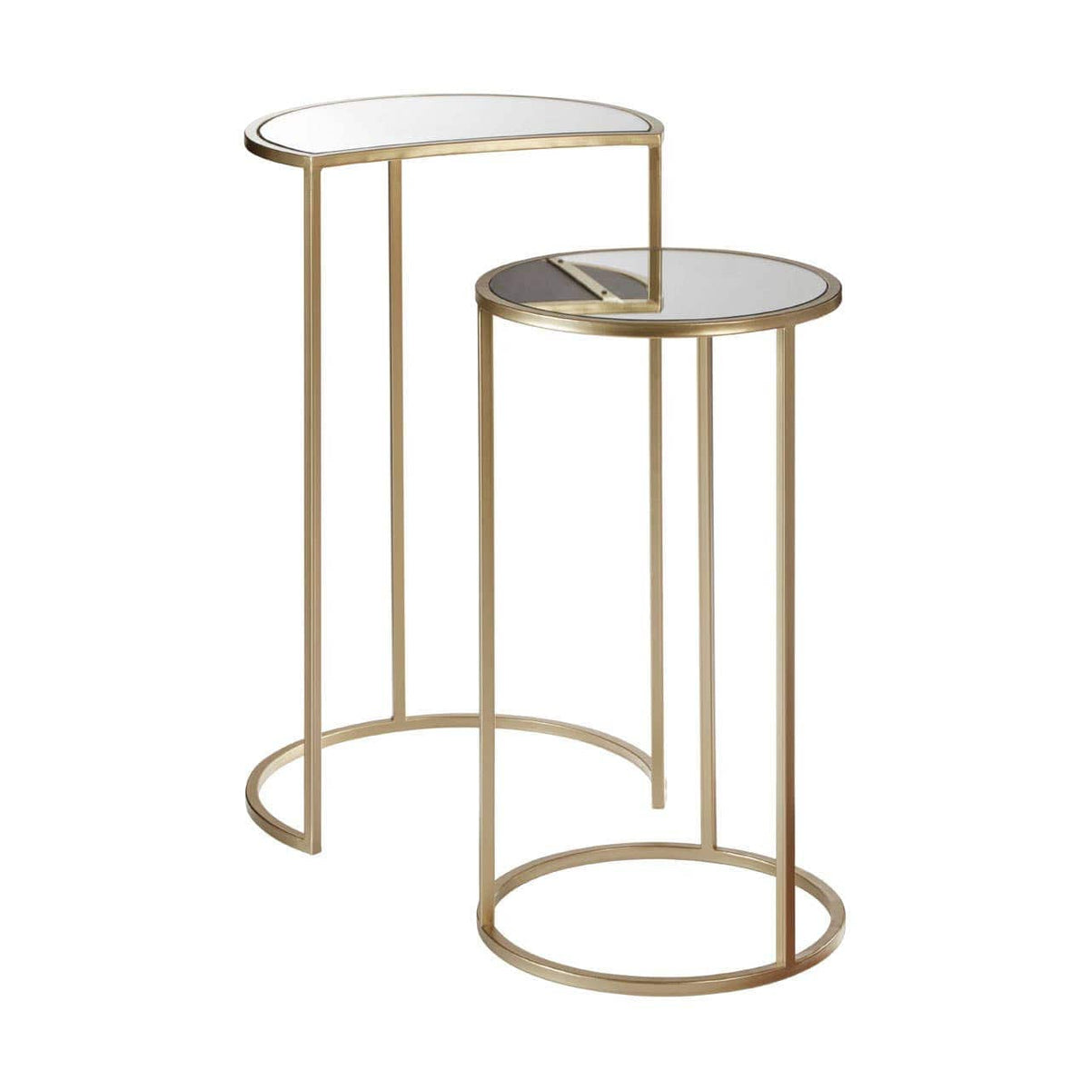 Noosa & Co. Living Avantis Set of 2 Nesting Side Tables House of Isabella UK