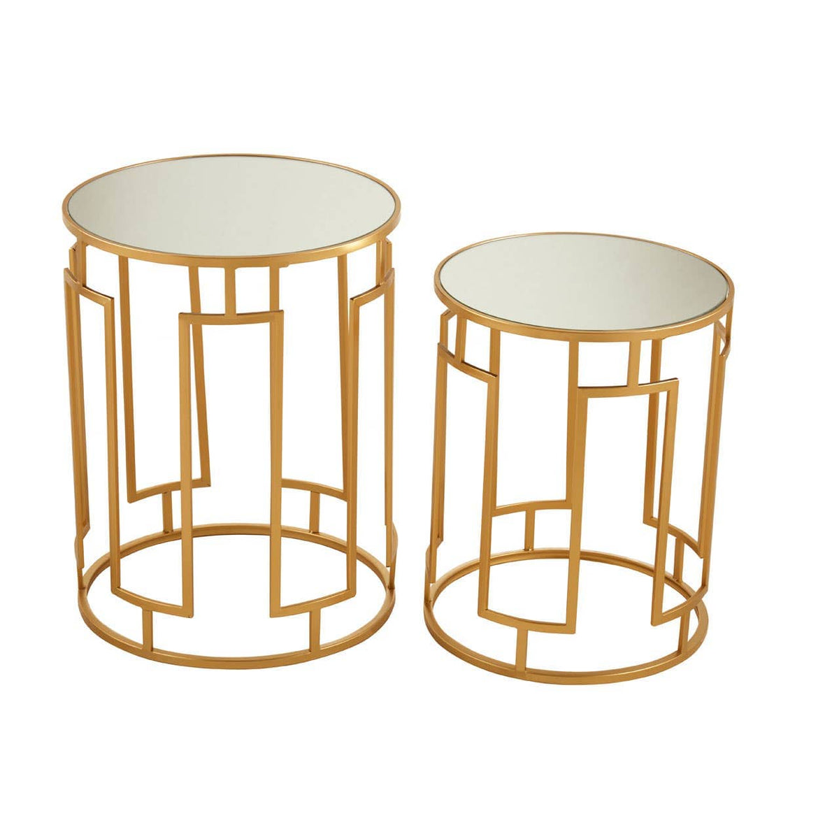 Avantis Set Of 2 Rectangular Side Tables.