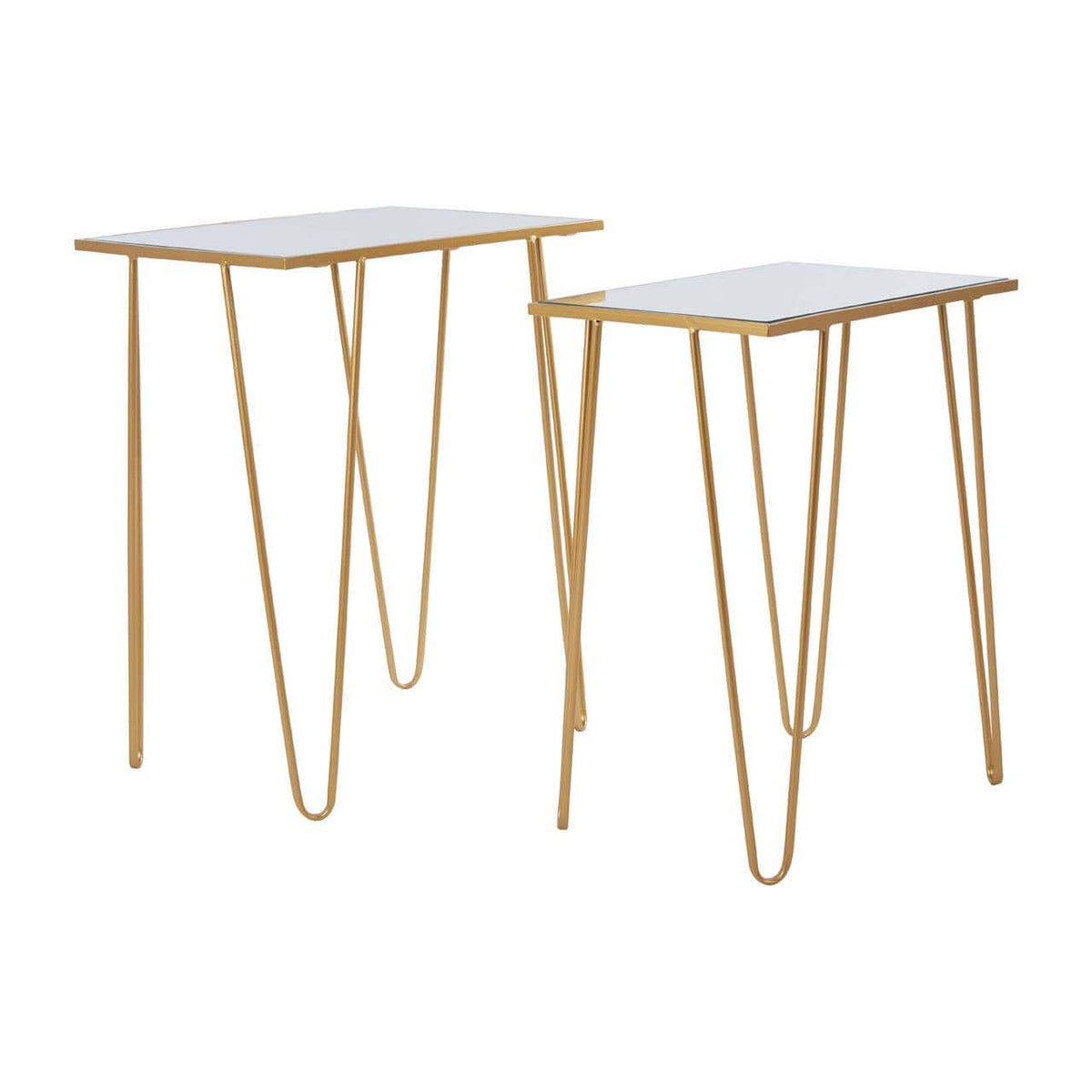 Avantis Set Of 2 Rectangular Side Tables.