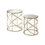Noosa & Co. Living Avantis Set Of 2 Swirl Frame Tables House of Isabella UK