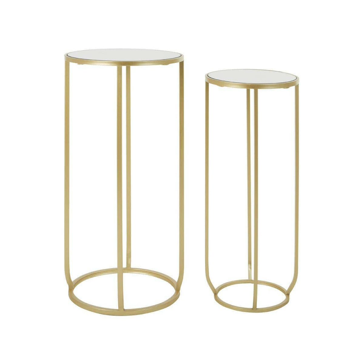 Avantis Set Of 2 Tall Side Tables.