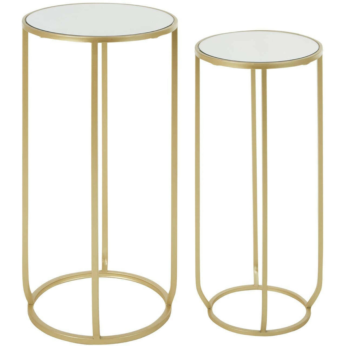 Avantis Set Of 2 Tall Side Tables.