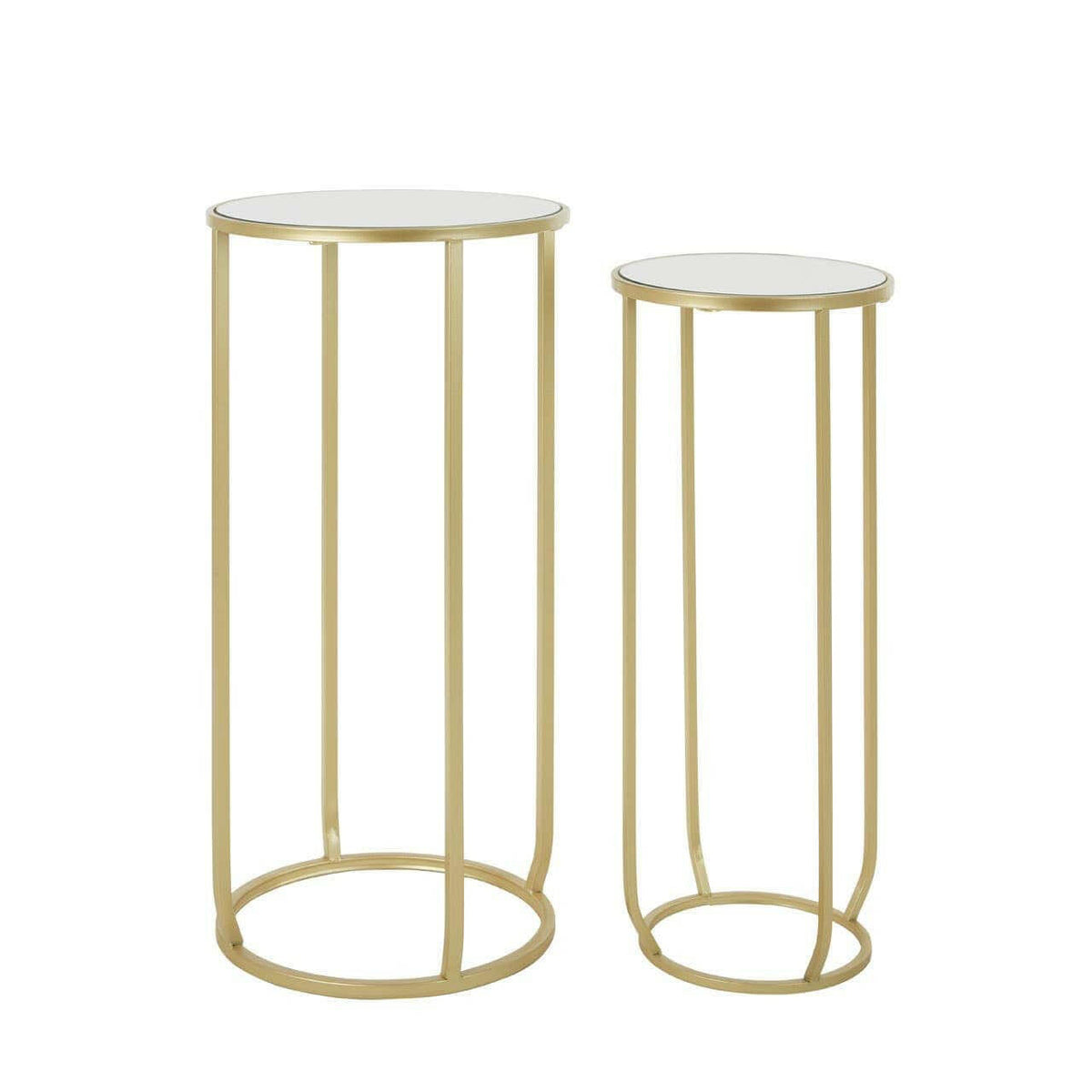 Avantis Set Of 2 Tall Side Tables.