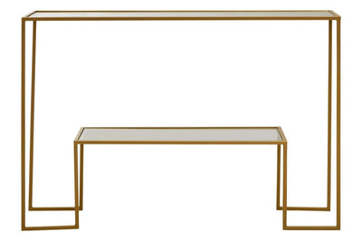 Noosa & Co. Living Avento Gold Finish Console Table House of Isabella UK