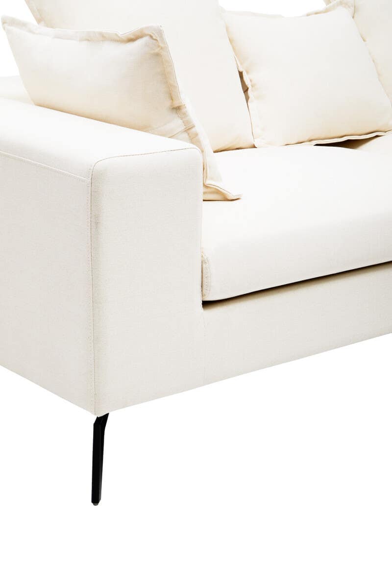 Avignon 3 Seat Cream Sofa.