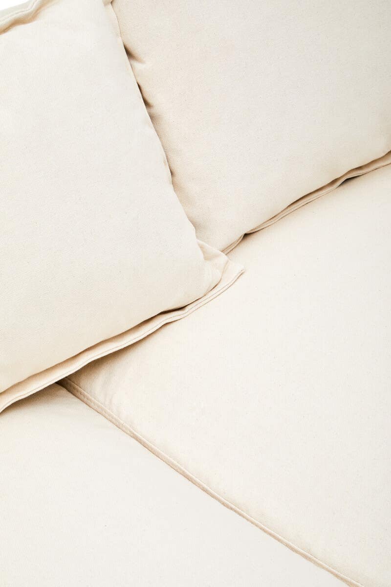 Avignon 3 Seat Cream Sofa.