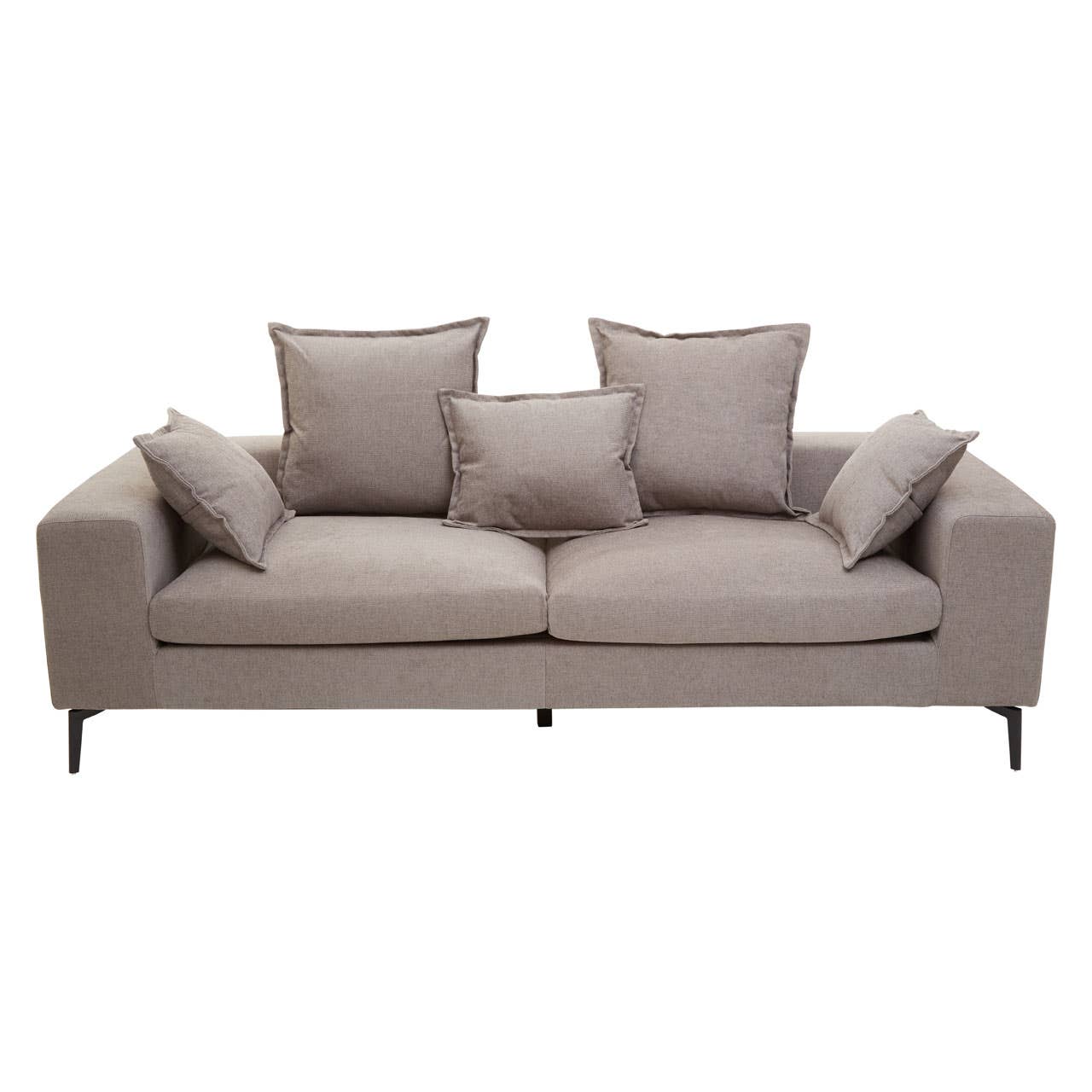 Noosa & Co. Living Avignon 3 Seat Grey Sofa House of Isabella UK