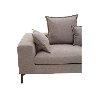 Noosa & Co. Living Avignon 3 Seat Grey Sofa House of Isabella UK