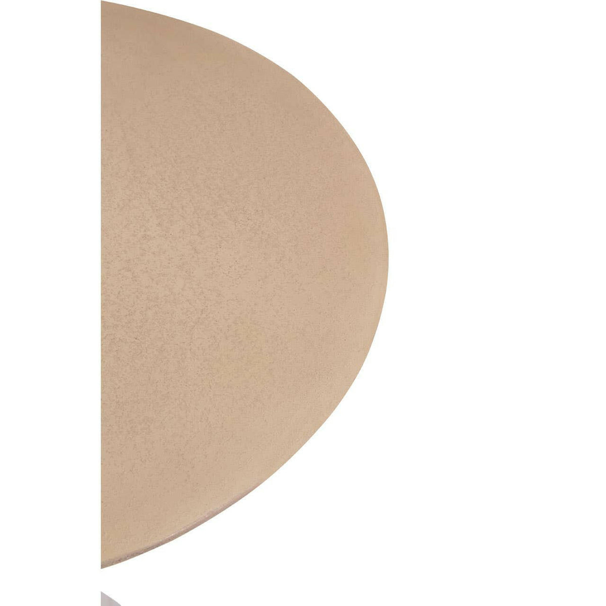 Avola Brushed Gold Side Table White Marble Effect Base.