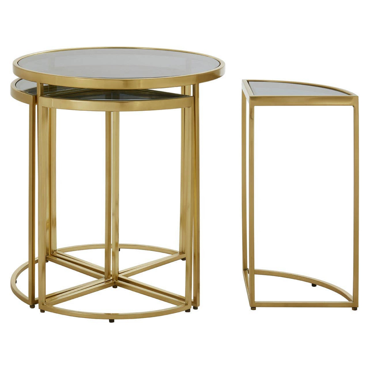 Axis 5 Piece Nesting Tables.