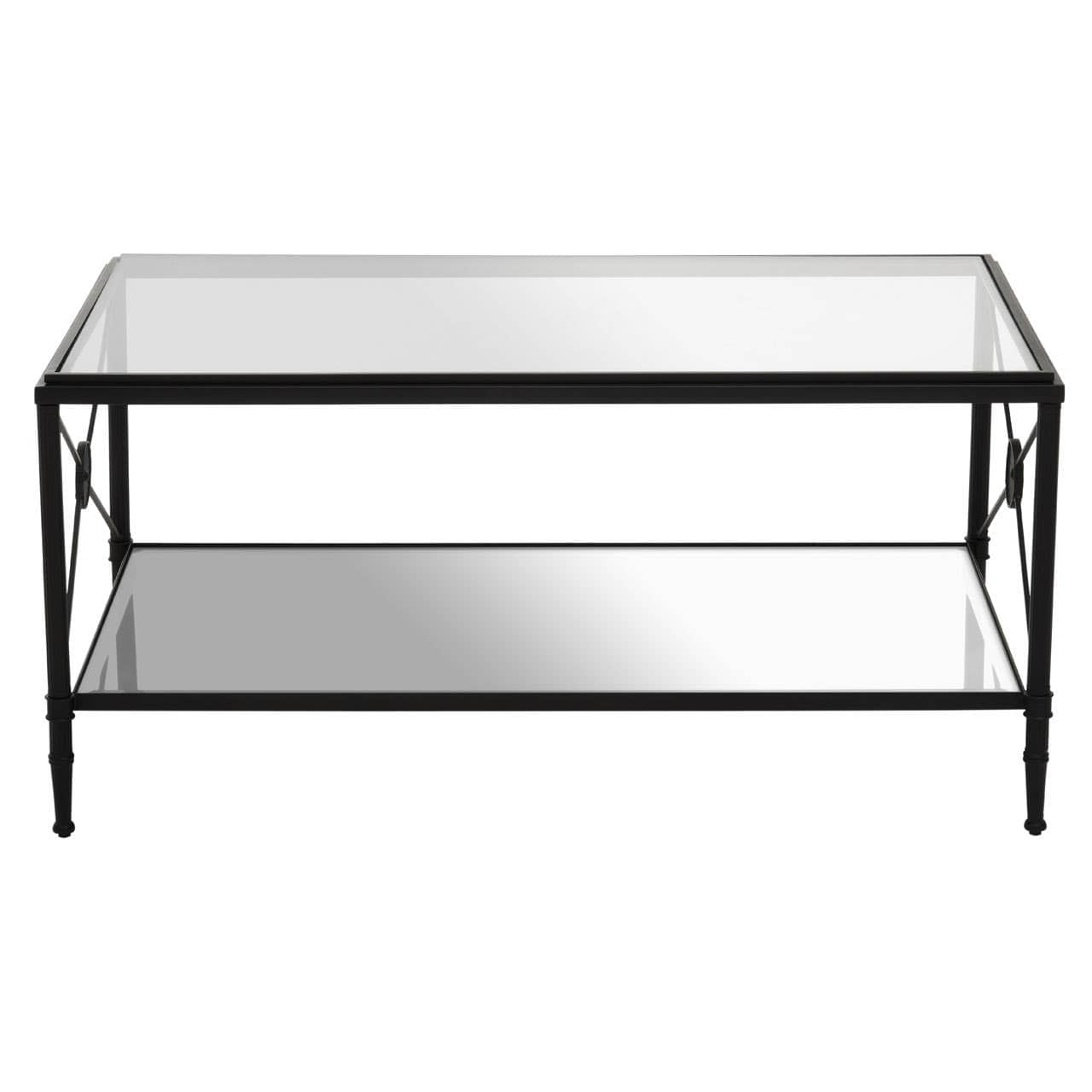 Noosa & Co. Living Axis Coffee Table With Black Finish Frame House of Isabella UK