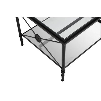 Noosa & Co. Living Axis Coffee Table With Black Finish Frame House of Isabella UK