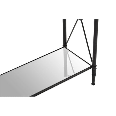 Noosa & Co. Living Axis Console Table With Black Finish Frame House of Isabella UK