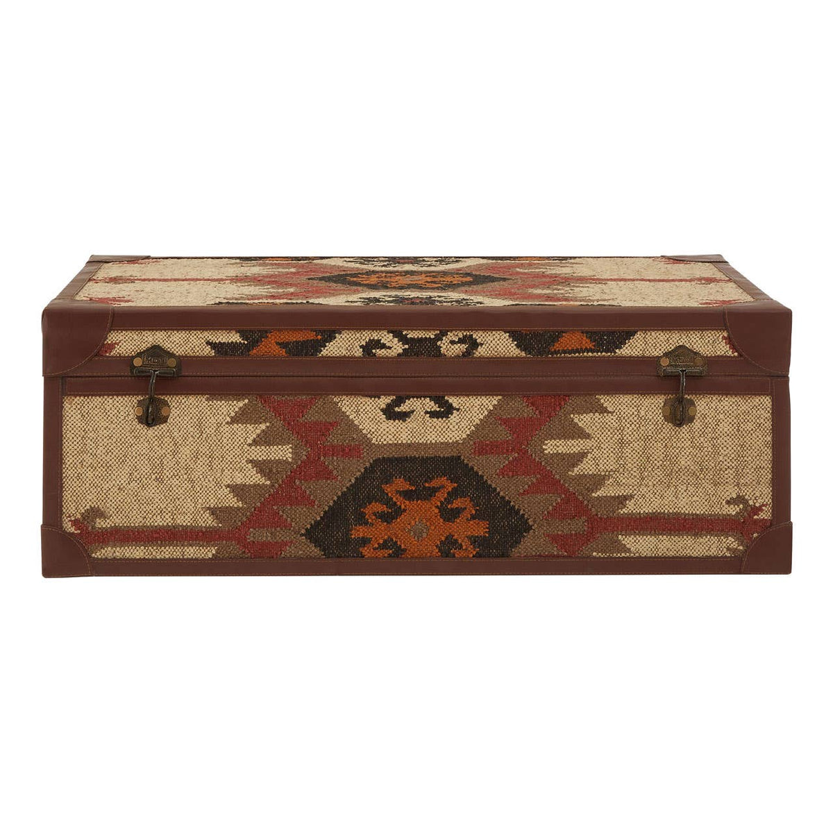 Aztec Multi Print Coffee Table Trunk.