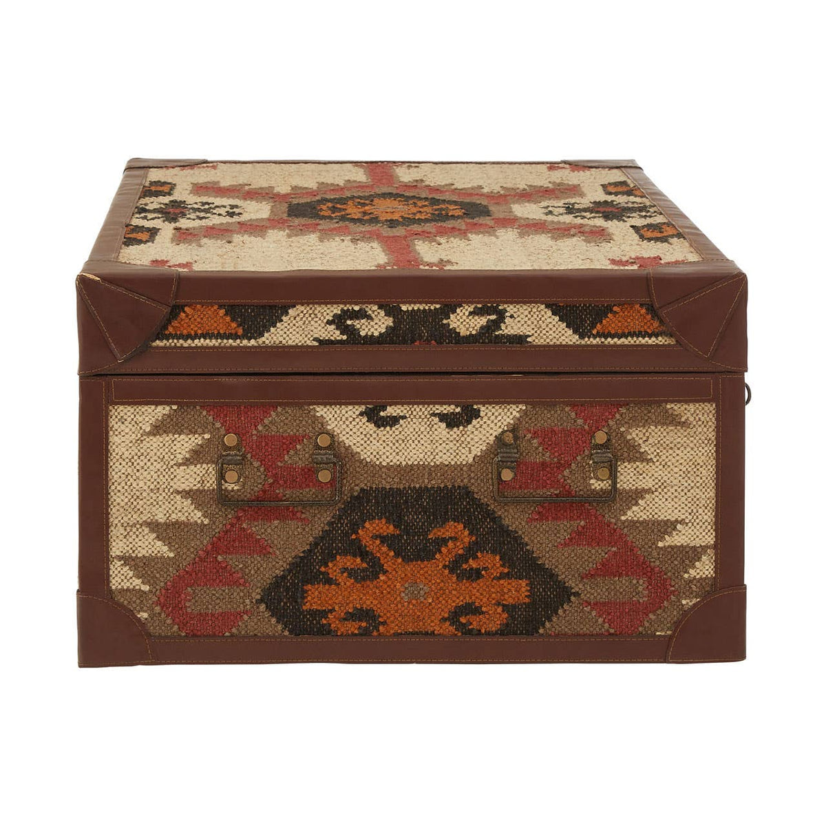 Aztec Multi Print Coffee Table Trunk.