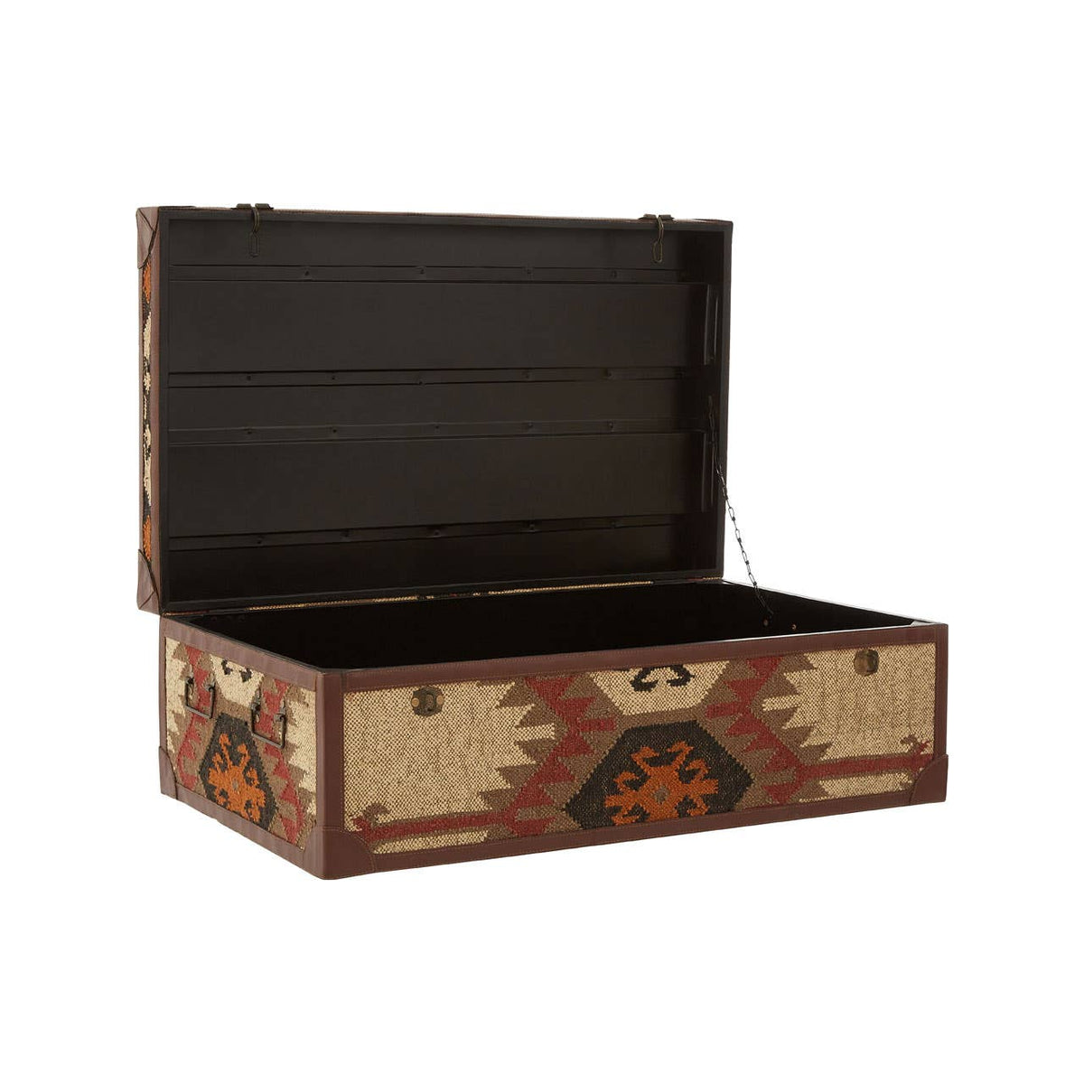 Aztec Multi Print Coffee Table Trunk.