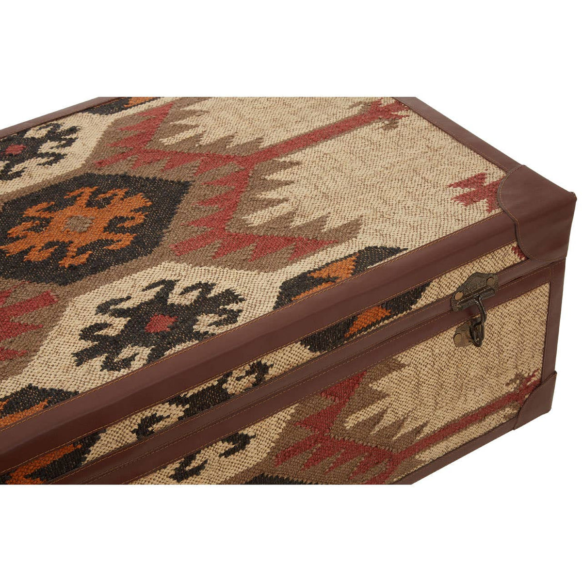 Aztec Multi Print Coffee Table Trunk.